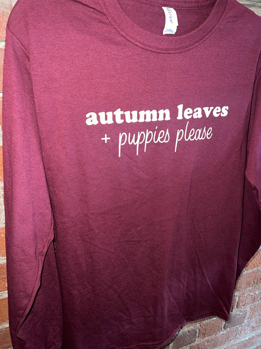 Autumn Leaves Long Sleeve