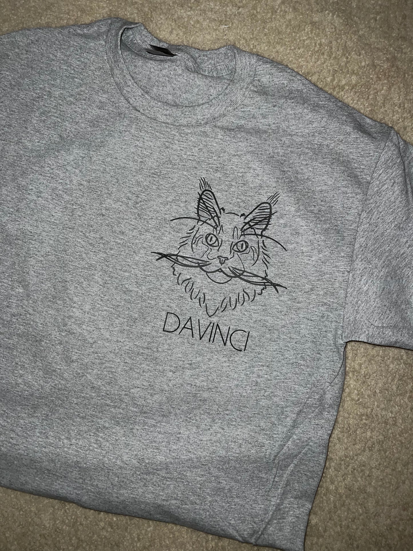 Custom Pet Portrait Tshirt