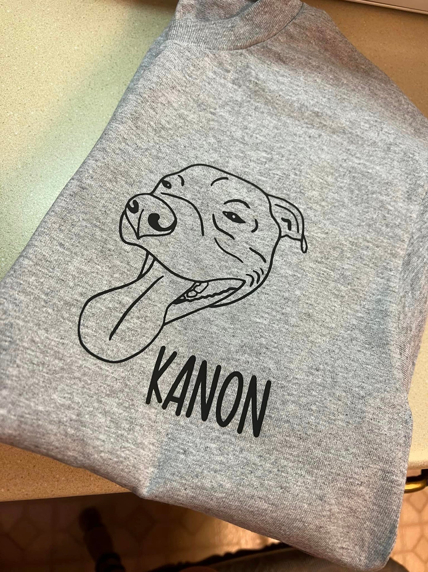 Custom Pet Portrait Tshirt