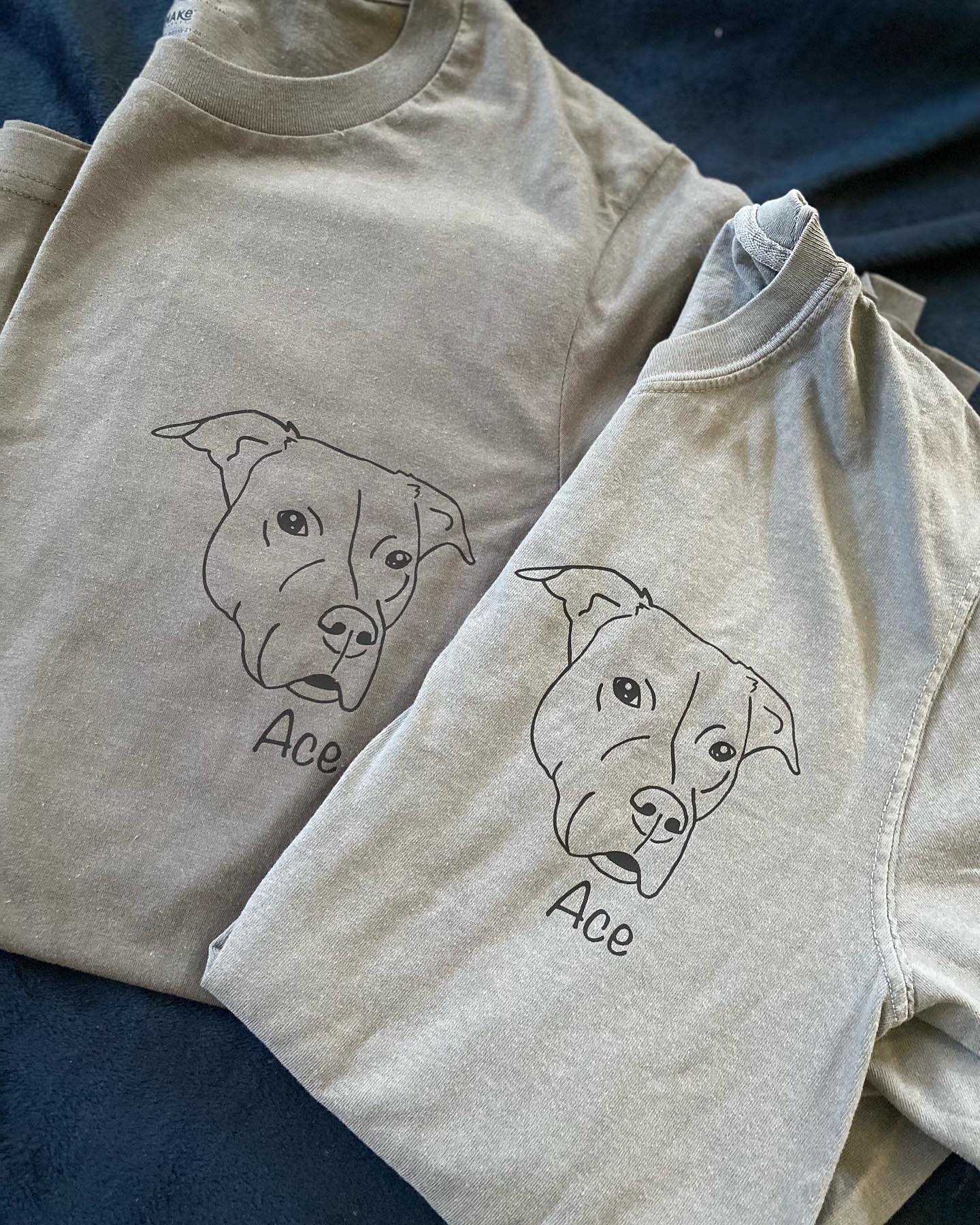 Custom Pet Portrait Tshirt