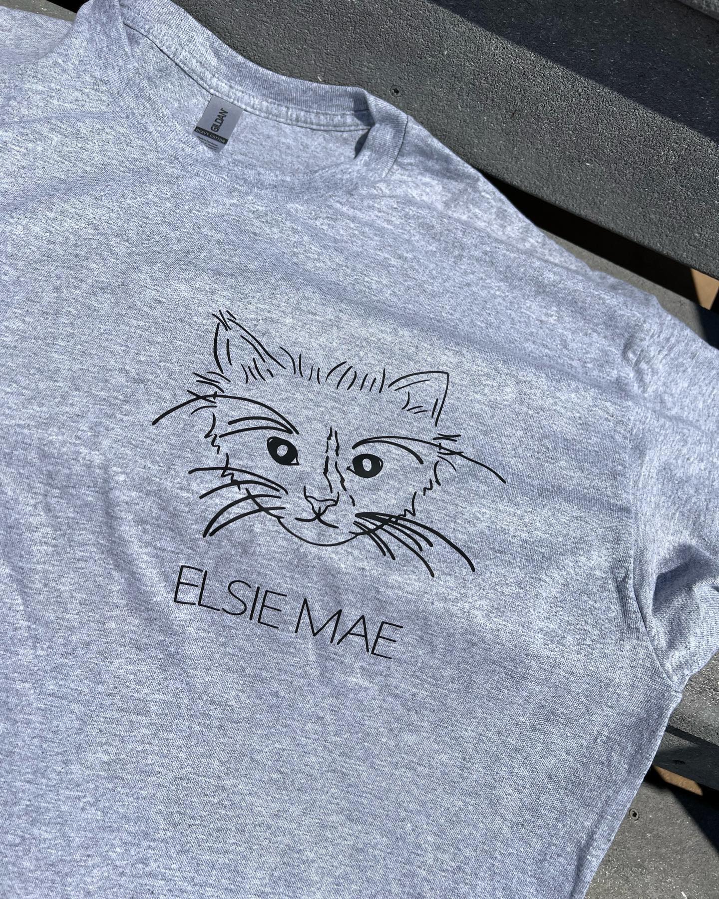 Custom Pet Portrait Tshirt