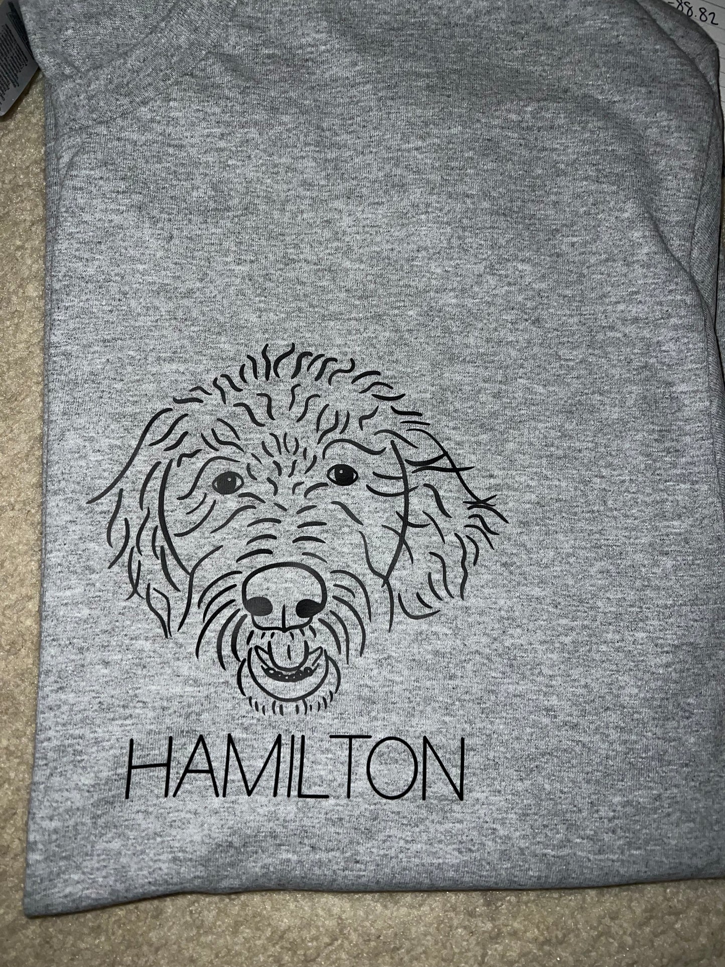 Custom Pet Portrait Tshirt